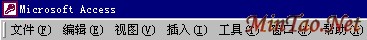 ACCESS入门教程(二)窗口接口使用简介(图四)