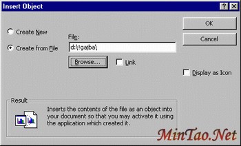 MS Access...Insert Object