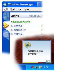 Microsoft® .NET Alerts
